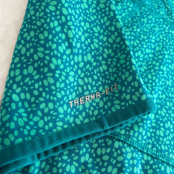 Nike hoodie Green Blue Women Size XL - Picture 7 of 9